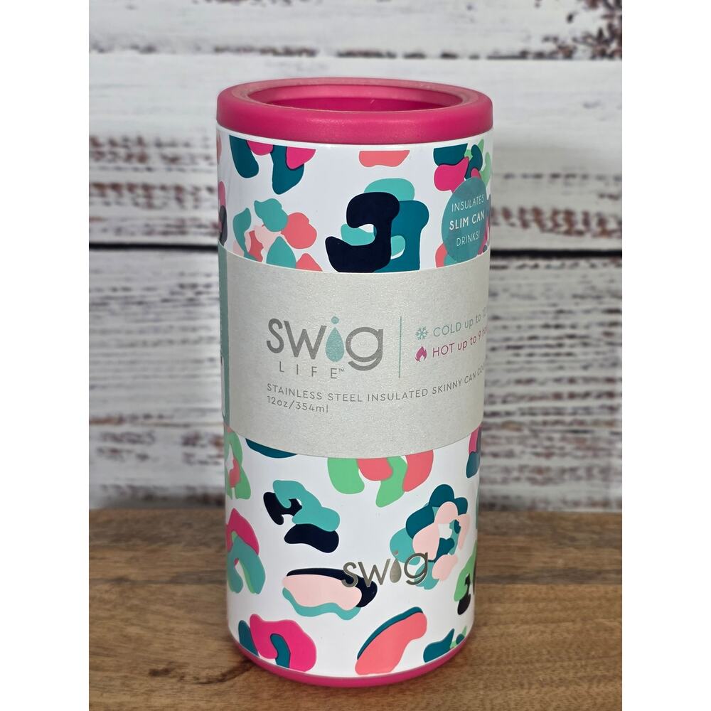 SWIG Party Animal 22 ounce Insulated Skinny Can Cooler